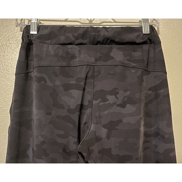 ZYIA Active Pants Womens Small Slate Gray Camouflage Joggers w Pockets Stretch - Picture 6 of 12